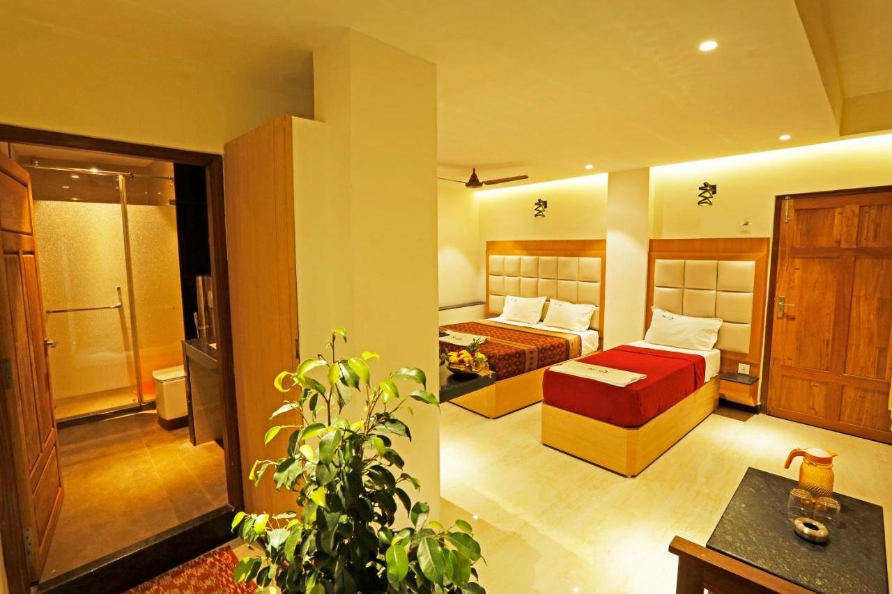 New Cape Hotel Kanyakumari Exteriör bild
