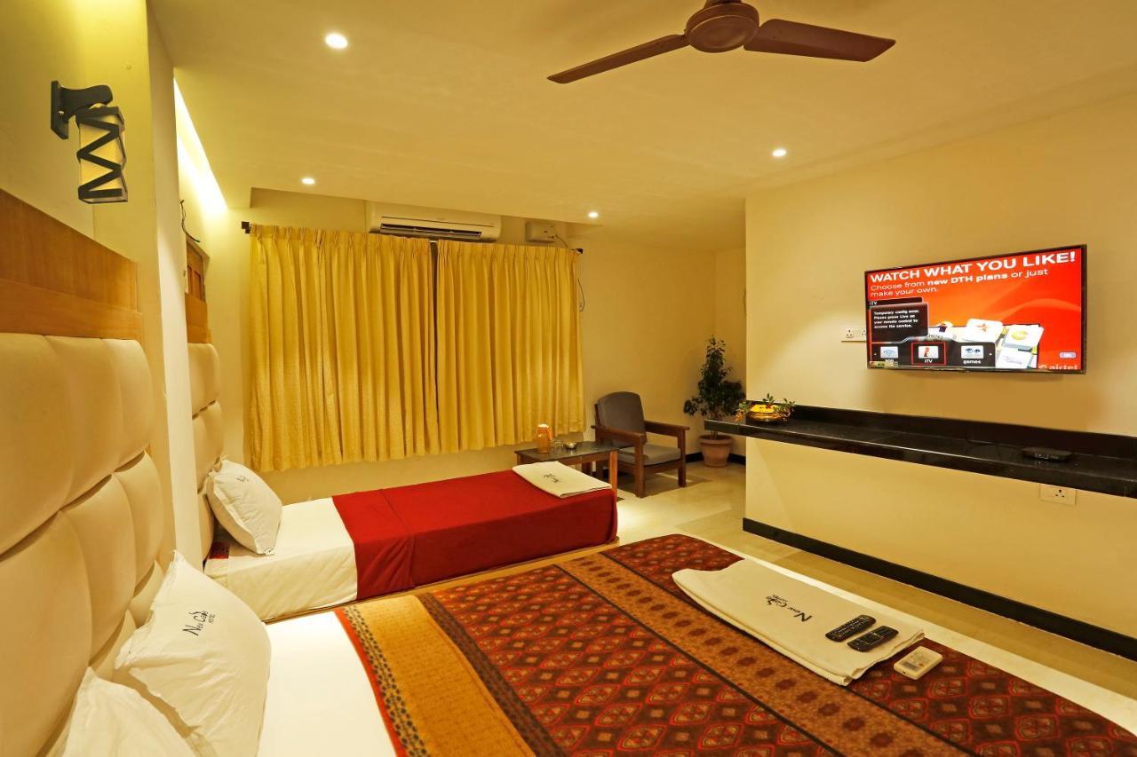 New Cape Hotel Kanyakumari Exteriör bild