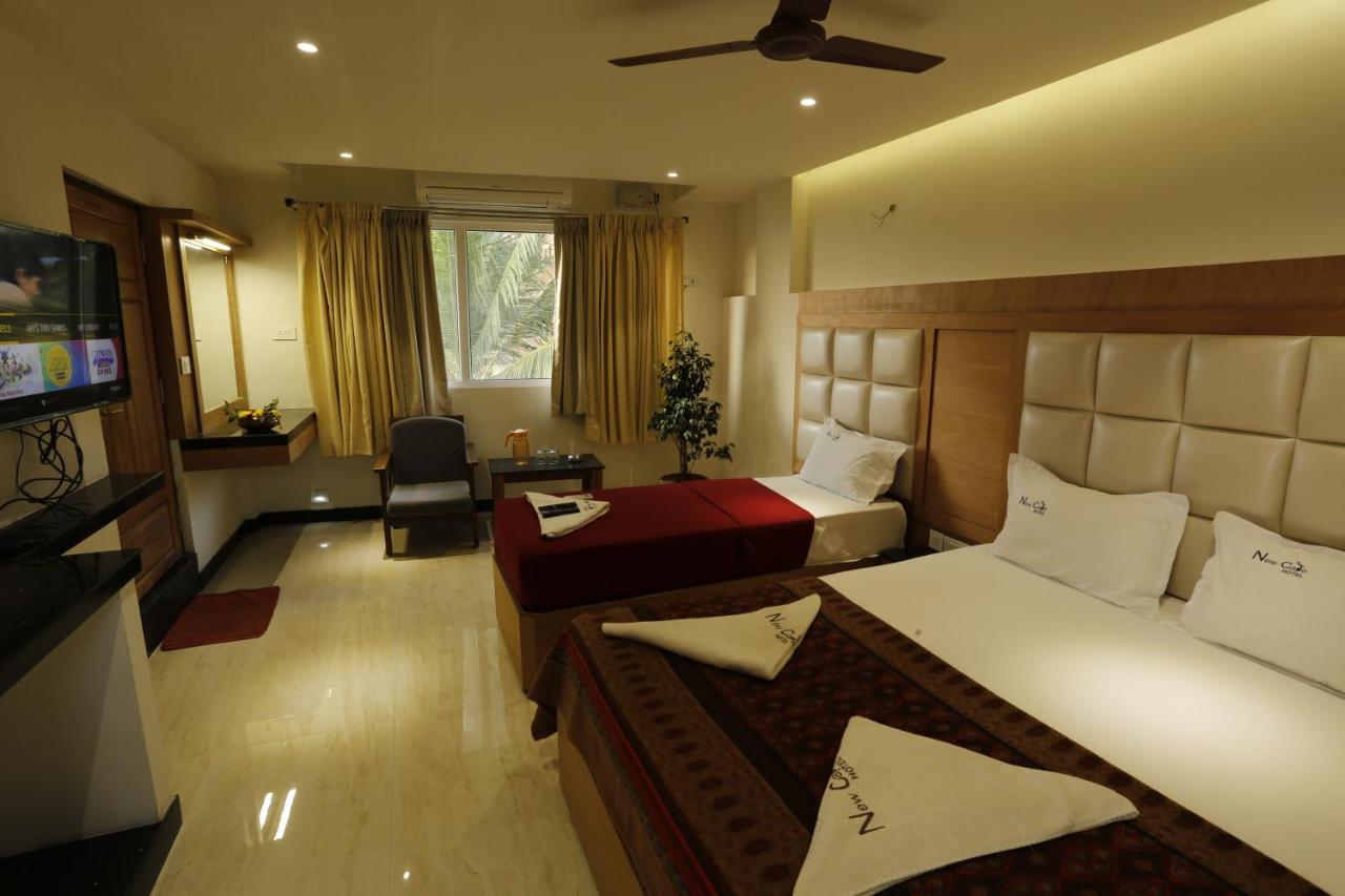 New Cape Hotel Kanyakumari Exteriör bild