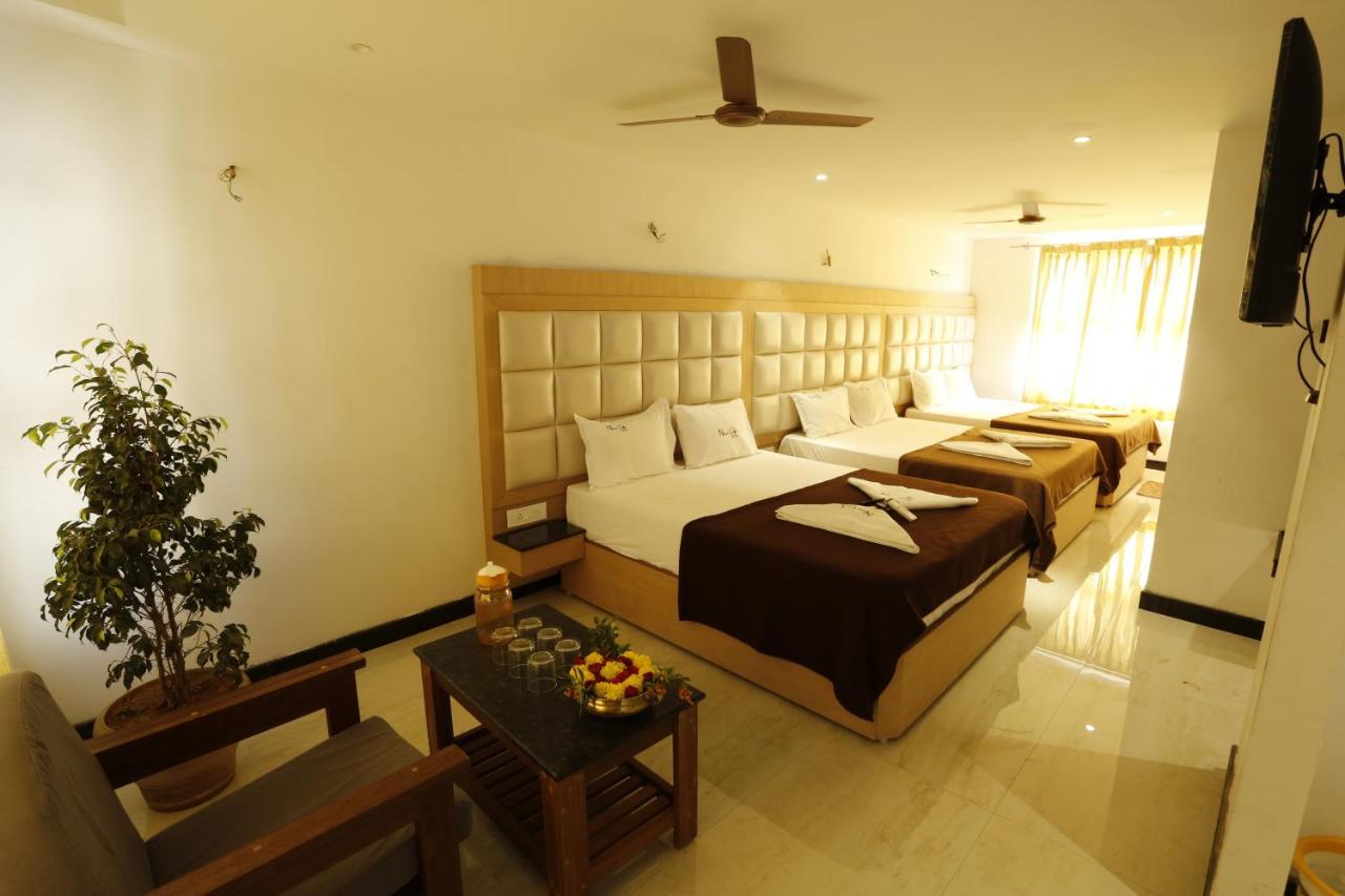 New Cape Hotel Kanyakumari Exteriör bild
