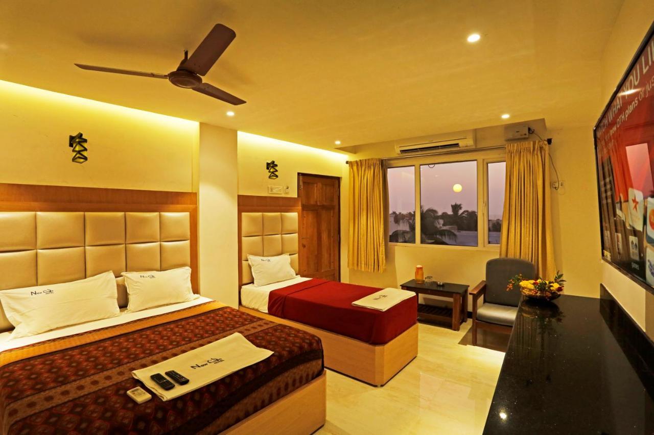 New Cape Hotel Kanyakumari Exteriör bild
